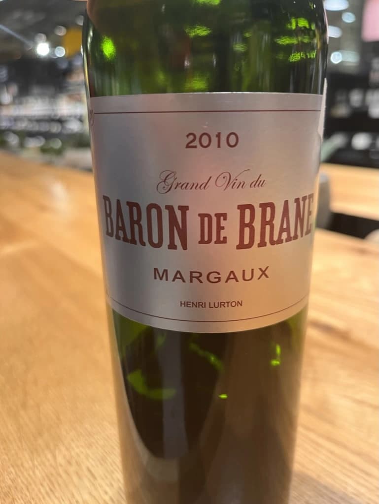 Baron de Brane Margaux 2010