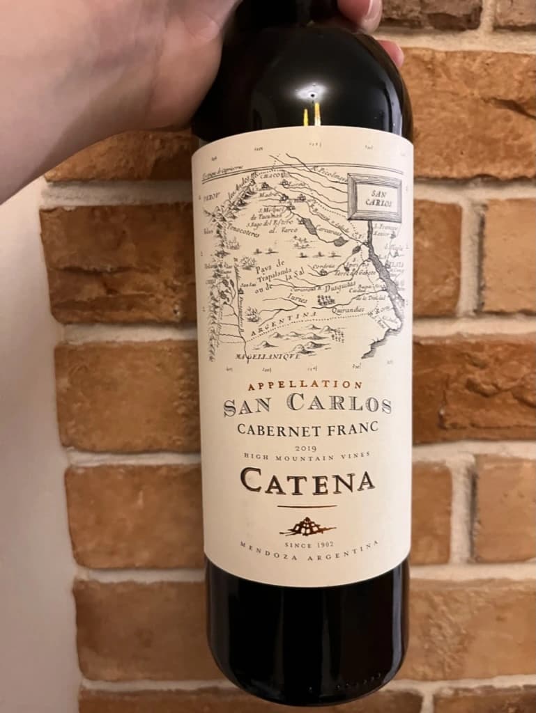 Bodega Catena Zapata Appellation San Carlos Cabernet Franc 2019