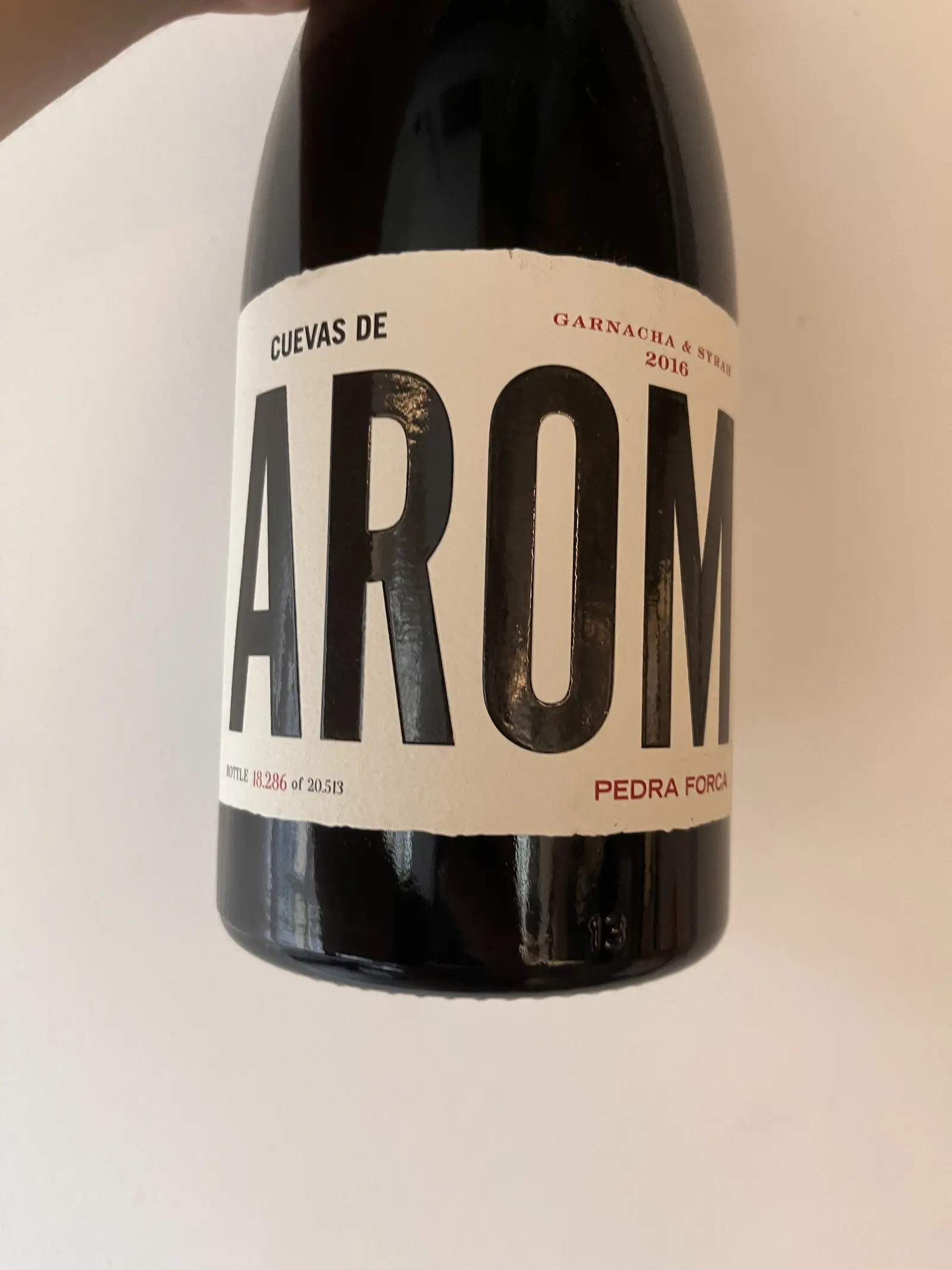 Cuevas de Arom Pedra Forca Garnacha & Syrah 2016