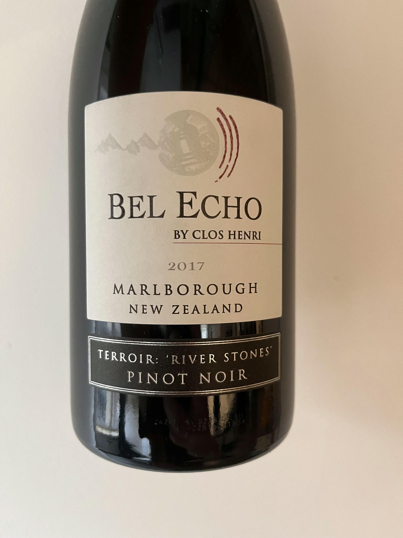 Clos Henri Bel Echo River Stones Pinot Noir 2017