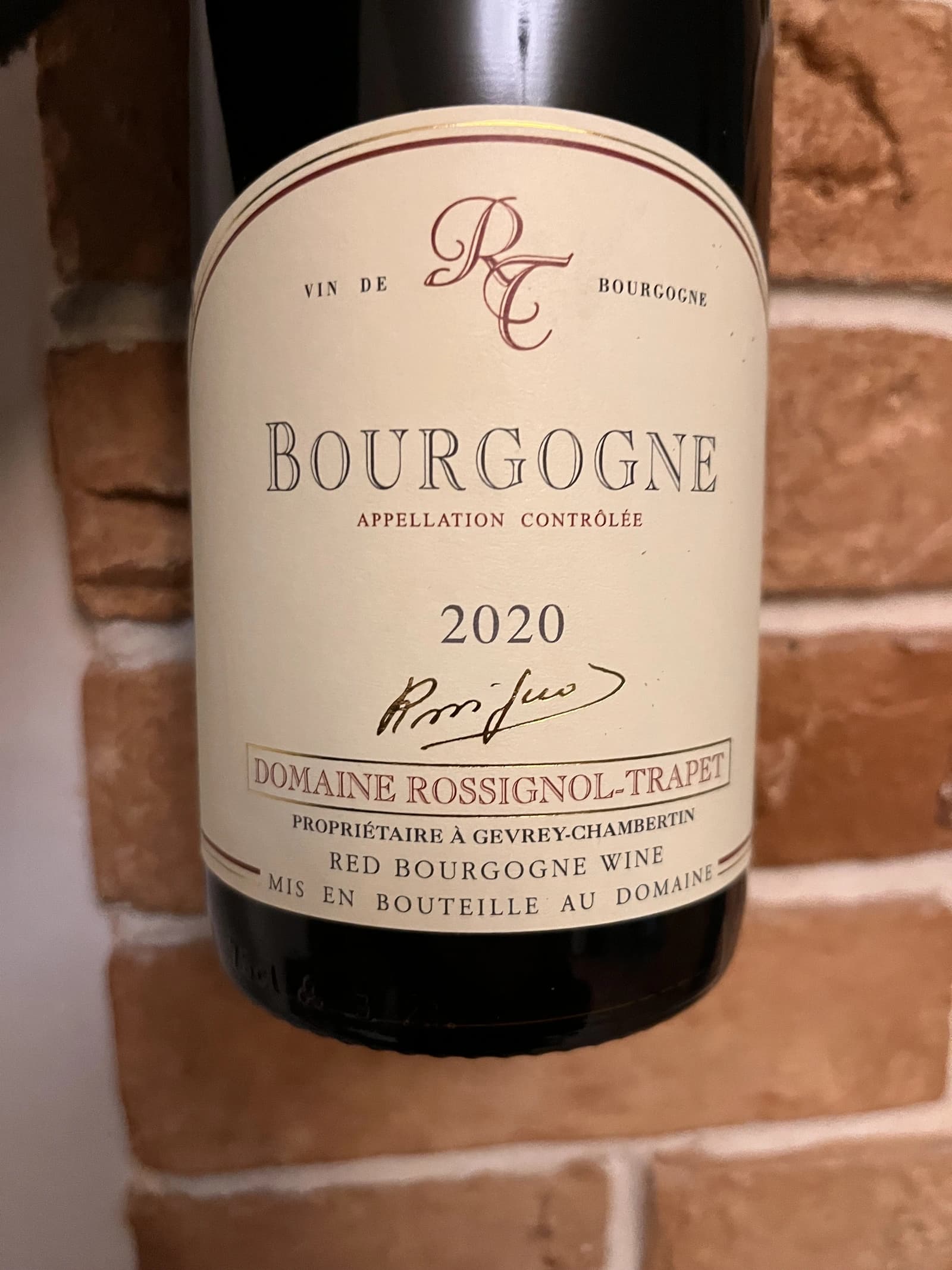 Domaine Rossignol-Trapet Bourgogne 2020