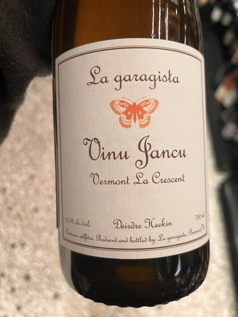 La Garagista Vinu Jancu Reserve 2017