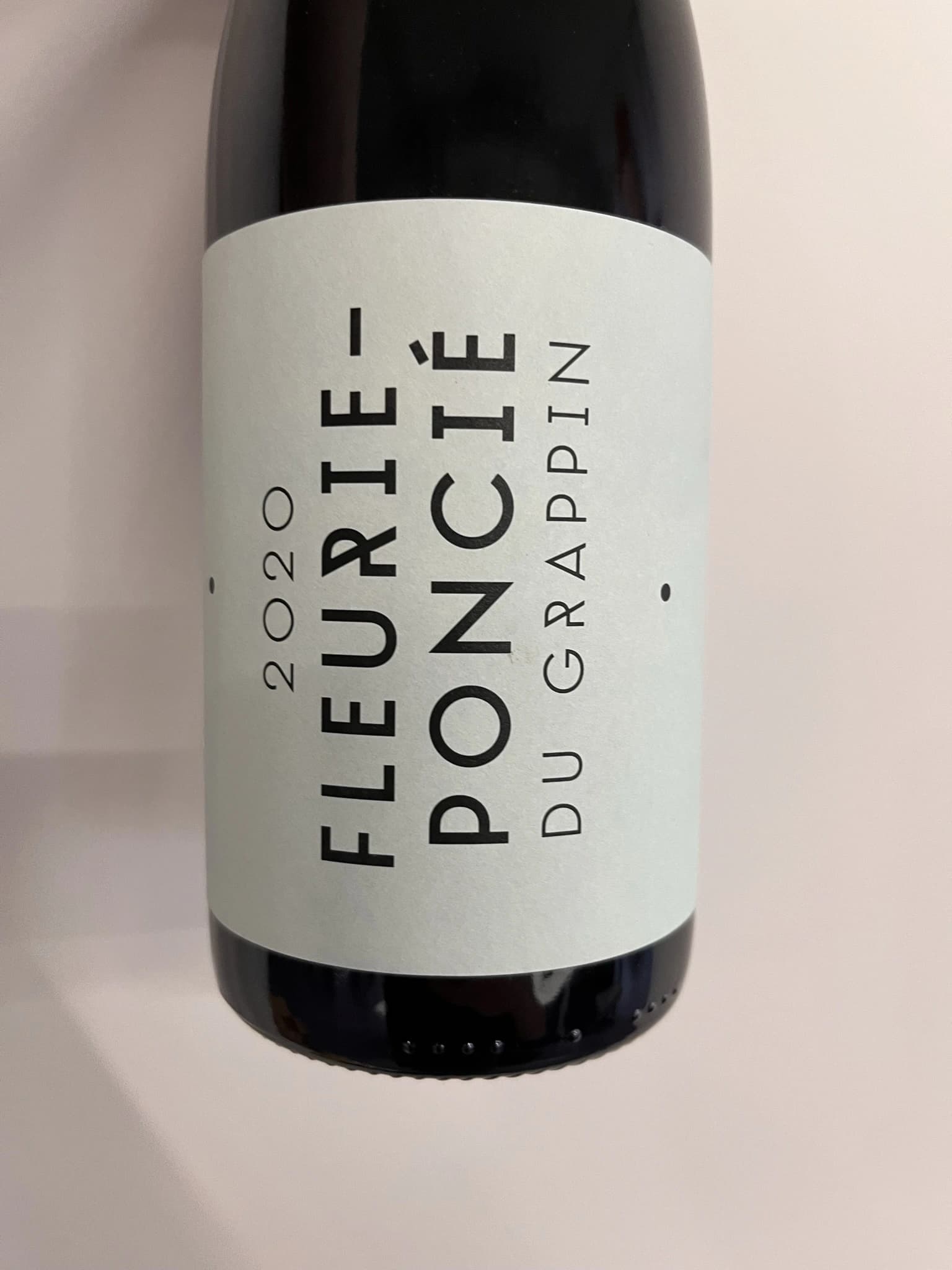 Le Grappin Fleurie-Poncié 2020