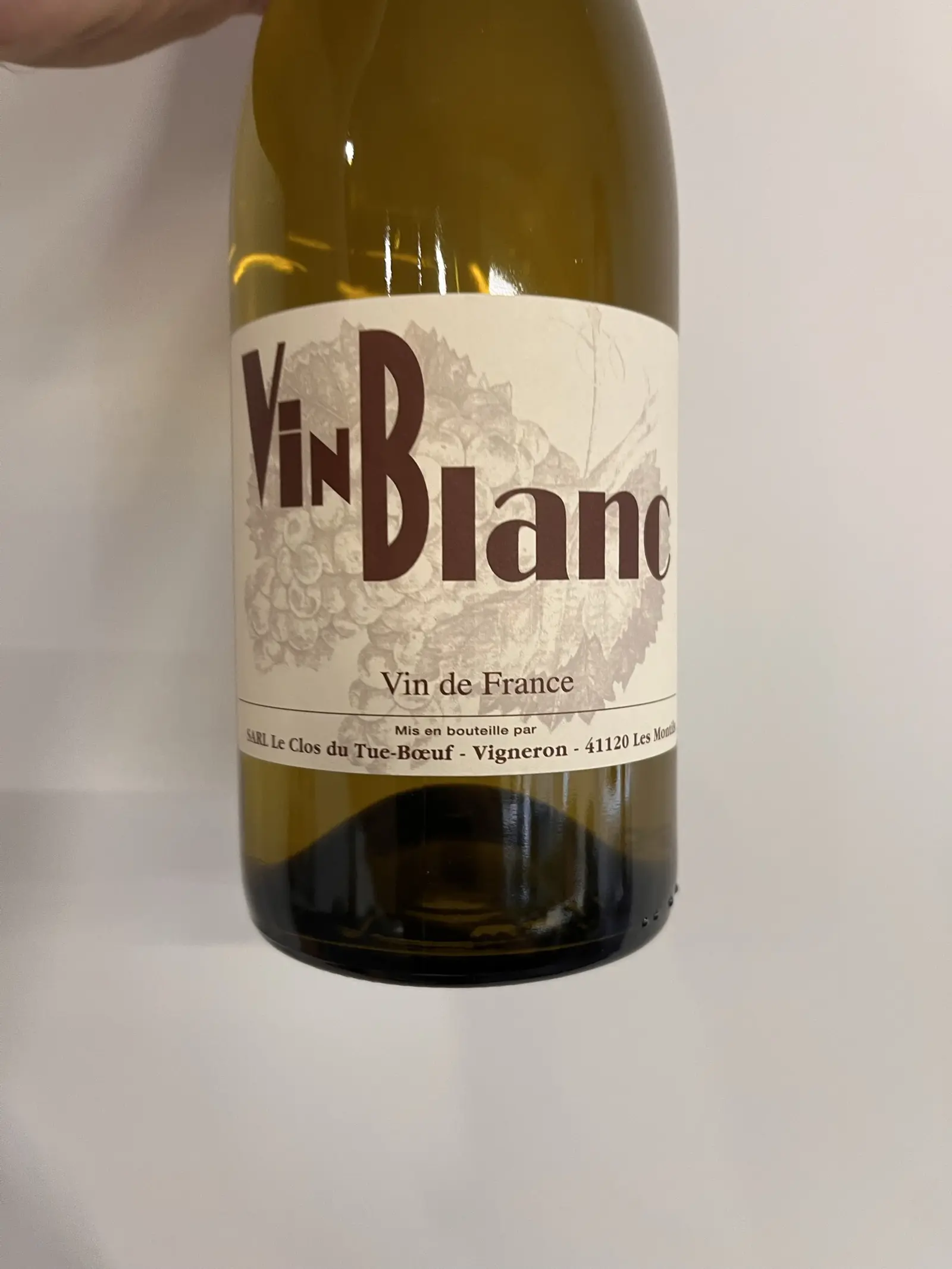 Clos du Tue-Boeuf Vin Blanc 2021