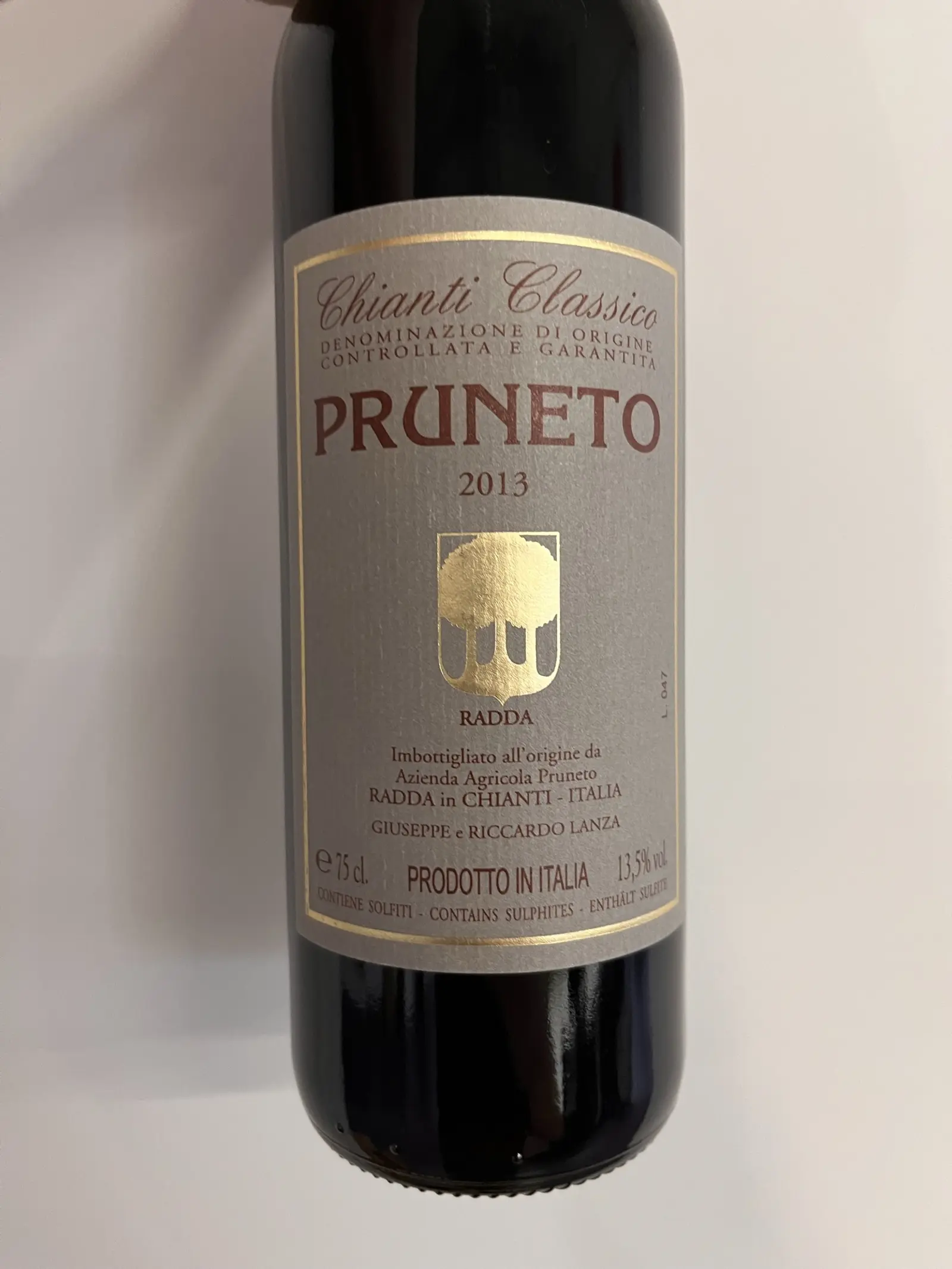 Pruneto Chianti Classico 2013