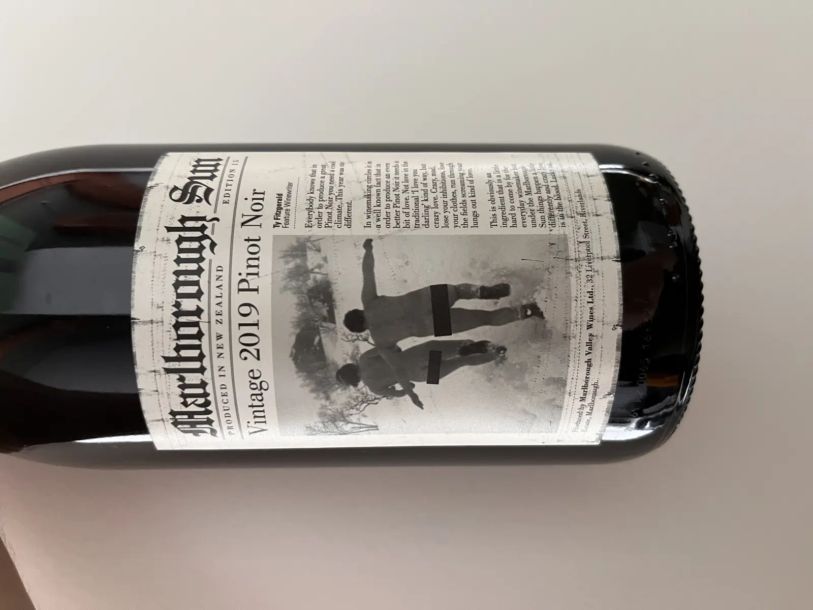 Marlborough Sun Pinot Noir 2019