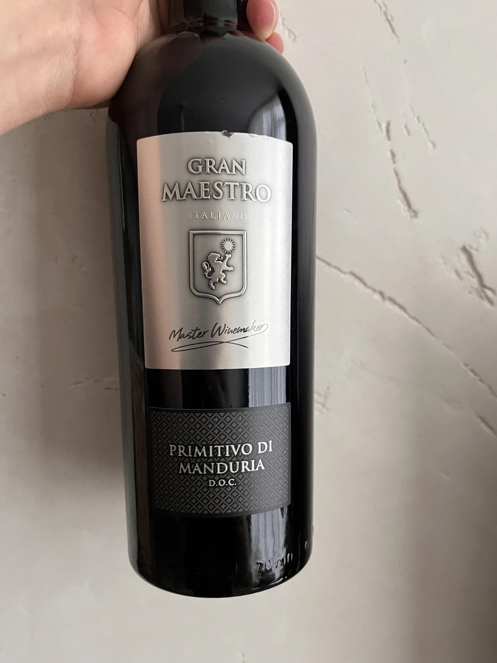 Maestro Italiano Gran Maestro Primitivo di Manduria 2020