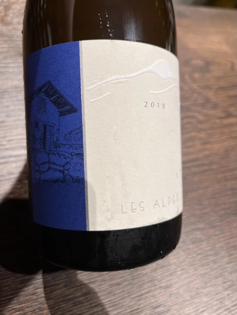 Dominique Belluard Cépage Gringet Les Alpes 2018