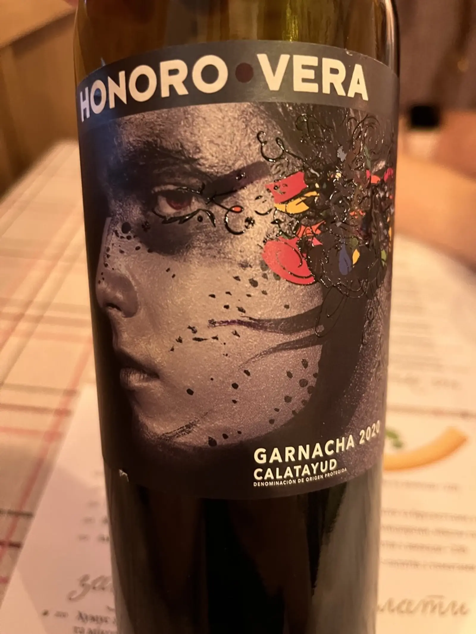 Honoro Vera Garnacha 2020