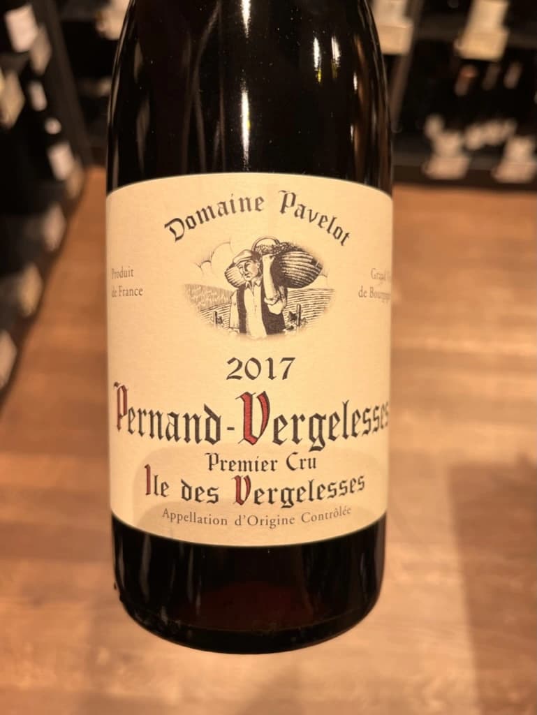 Domaine Pavelot Pernand-Vergelesses 1er Cru Ile des Vergelesses 2017