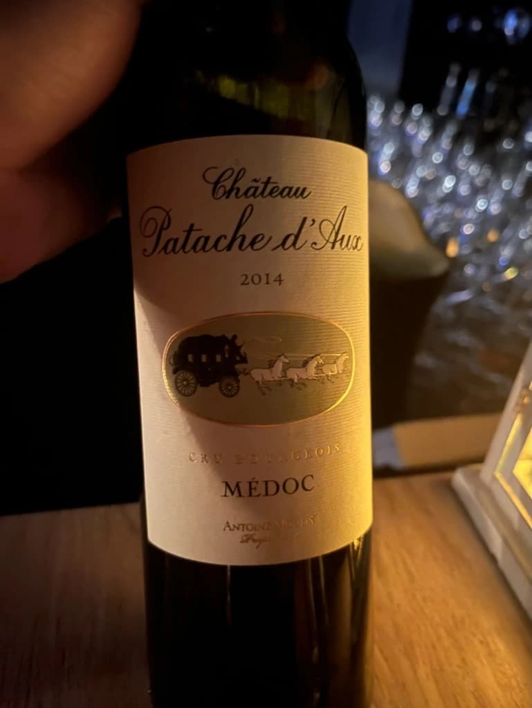 Château Patache d'Aux Cru Bourgeois Médoc 2014