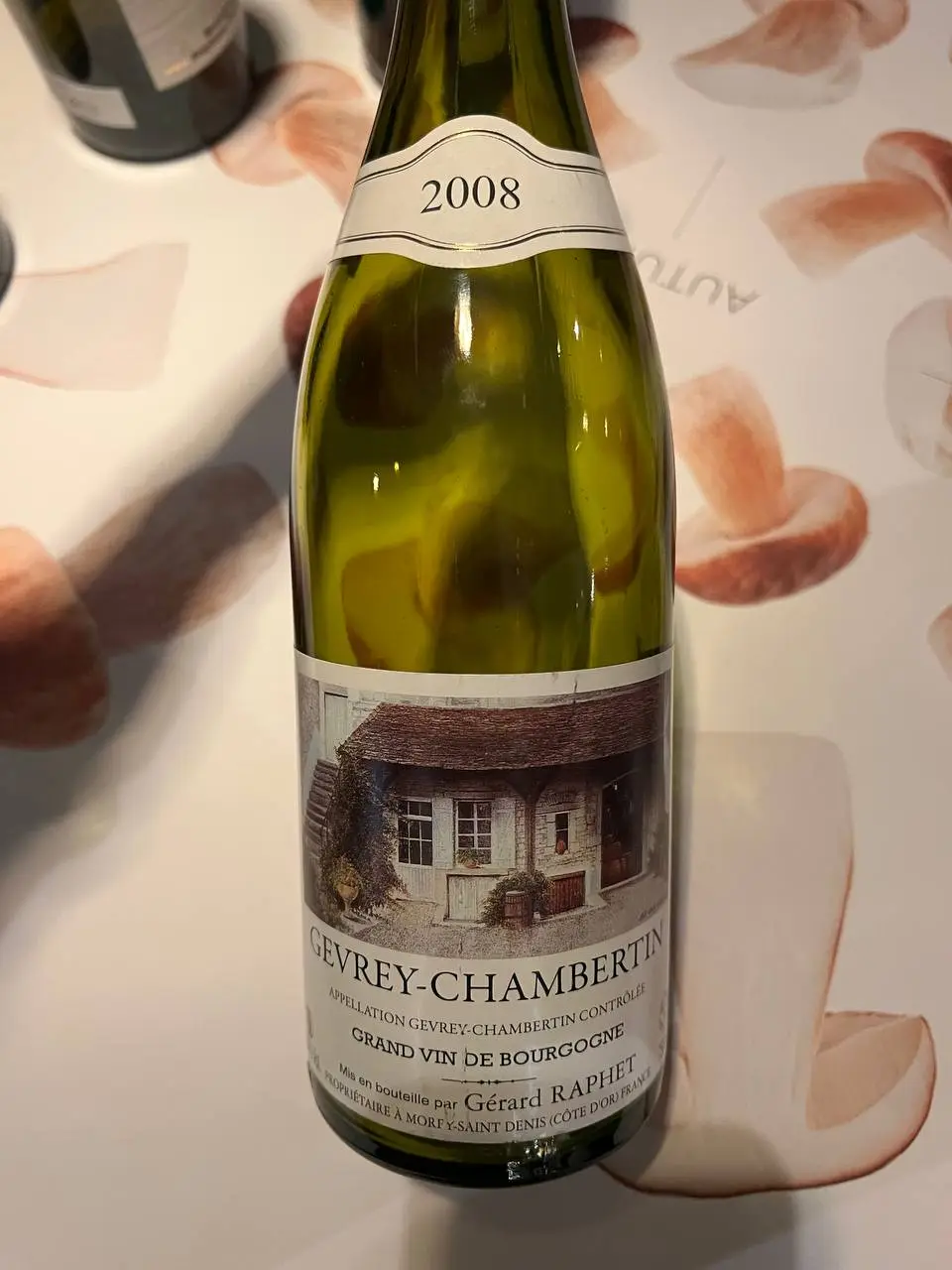 Gérard Raphet Gevrey-Chambertin 2008