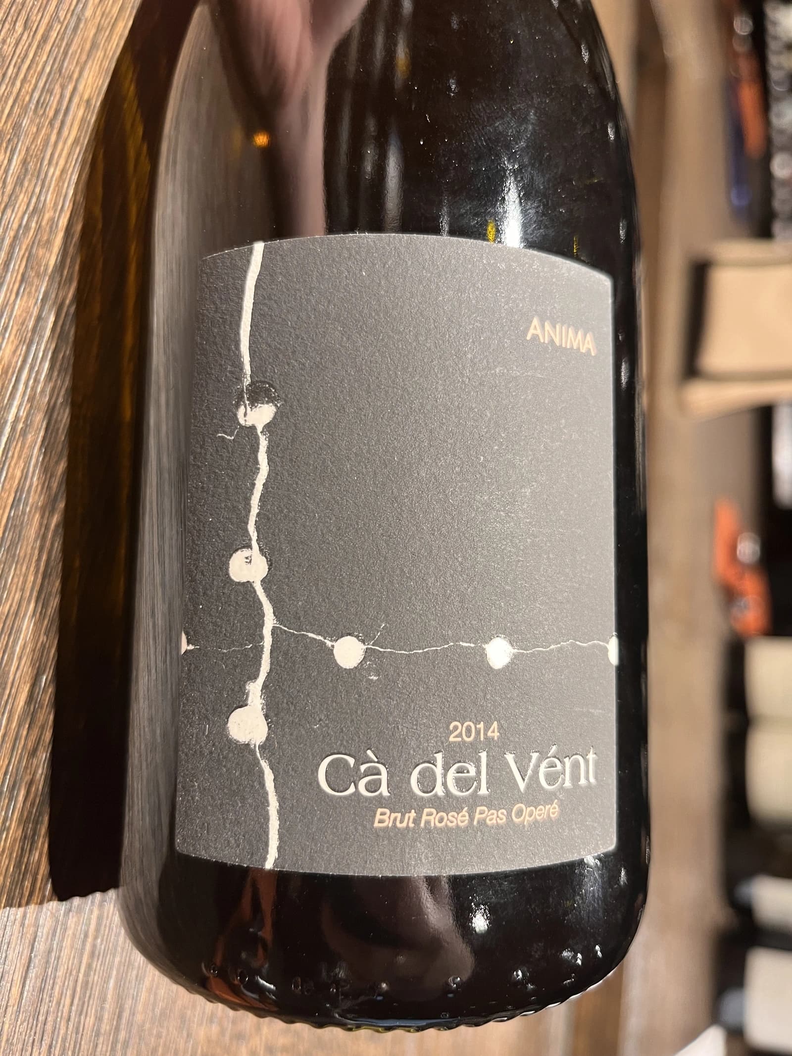 Cà del Vént Anima Brut Rosé Pas Operé VSQ 2014