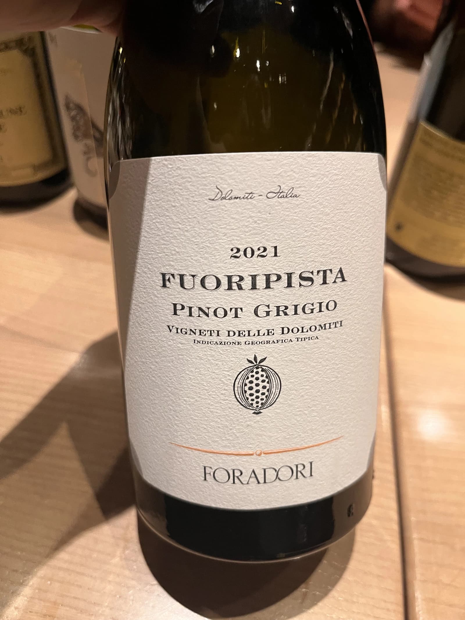 Foradori Fuoripista Pinot Grigio 2021