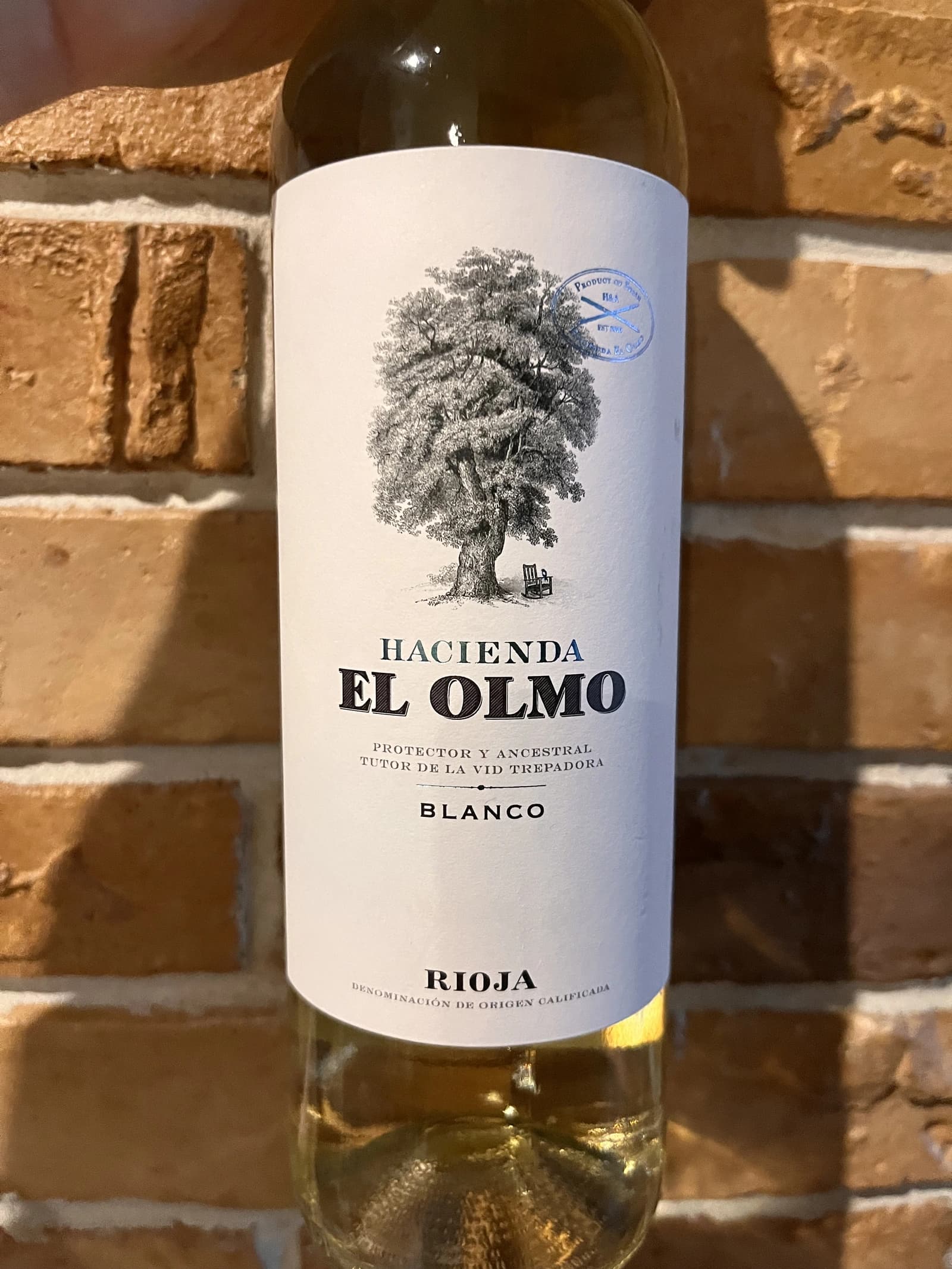 Bodegas la Eralta Hacienda El Olmo Blanco 2020