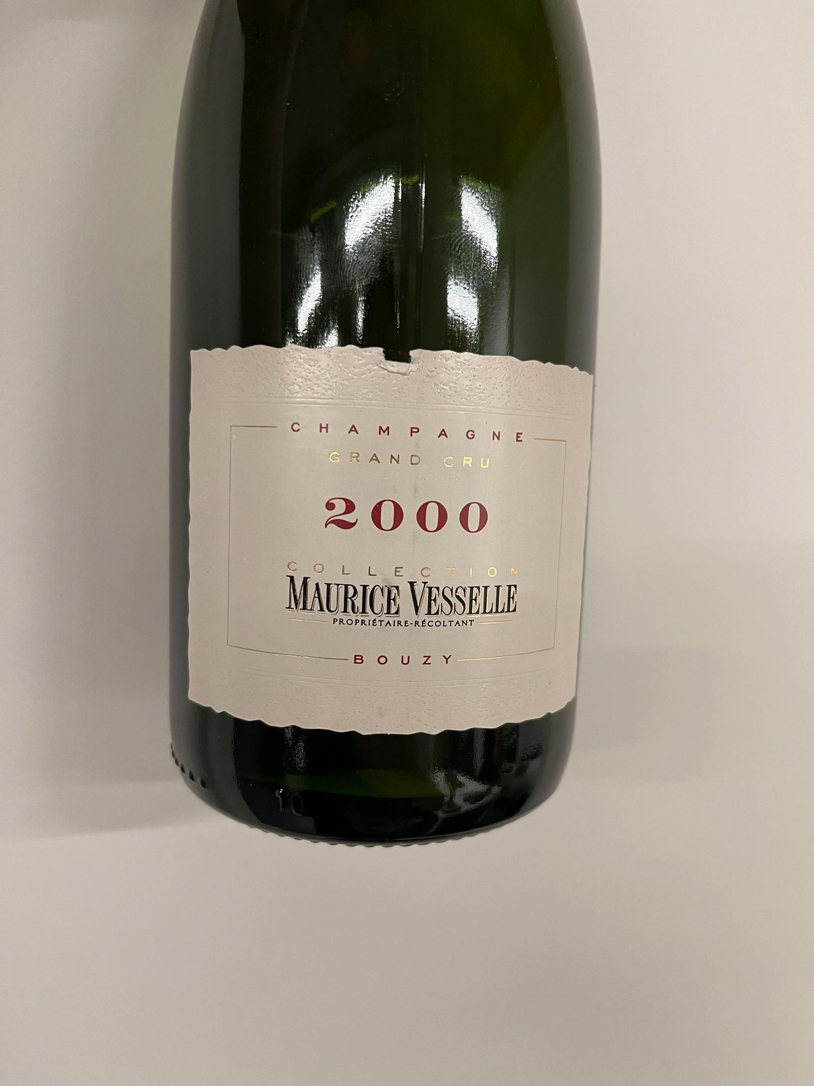 Maurice Vesselle Grand Cru Collection Bouzy 2000