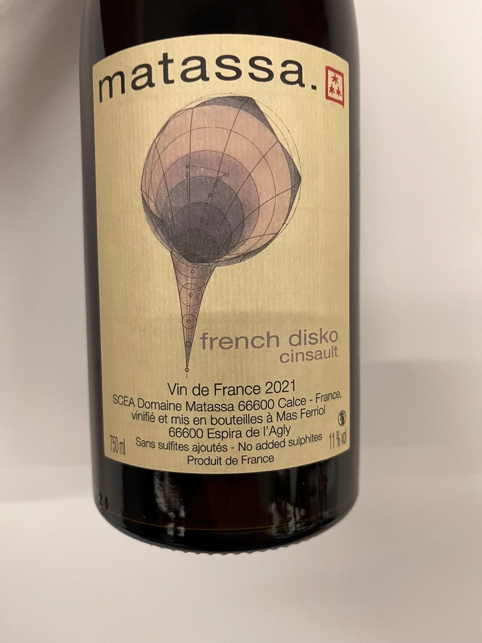 Matassa french disko cinsault 2021