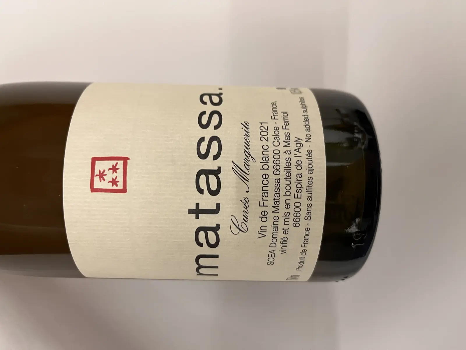 Matassa Cuvée Marguerite 2021