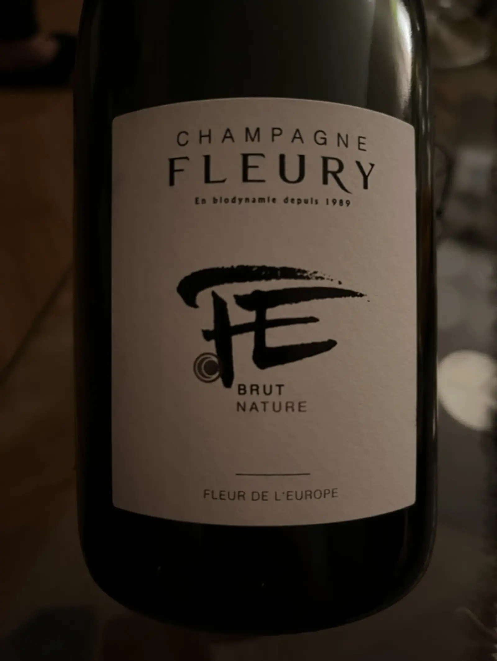 Fleury Fleur de L'Europe Brut Nature (2014) NV