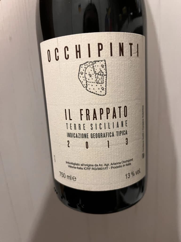 Arianna Occhipinti Il Frappato 2013