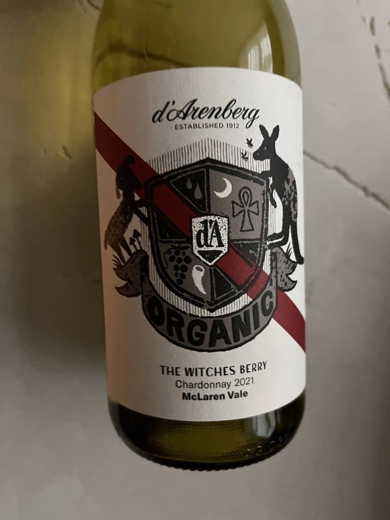 d'Arenberg The Witches Berry Chardonnay 2021