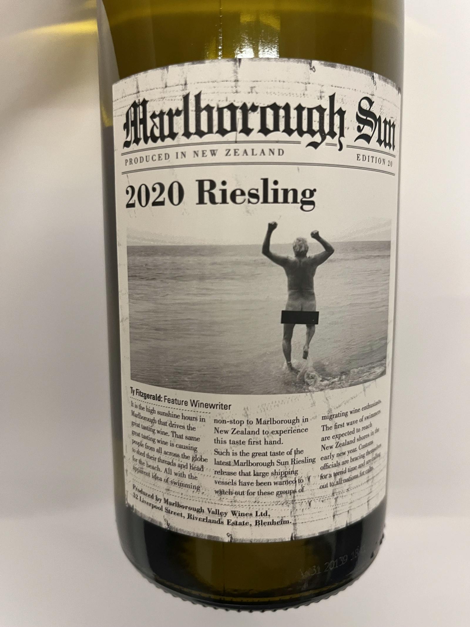 Marlborough Sun Riesling 2020