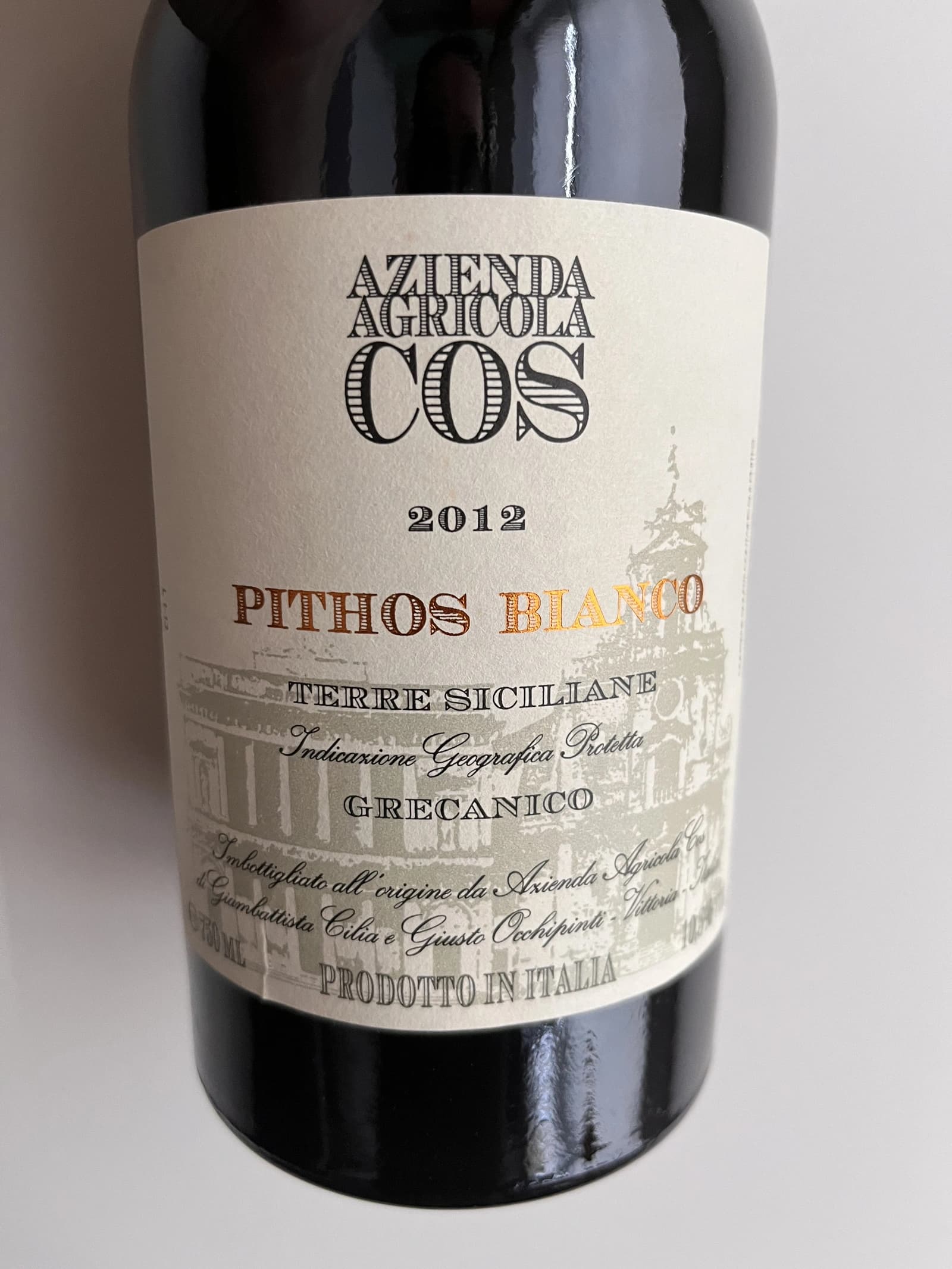 COS Pithos Bianco 2012