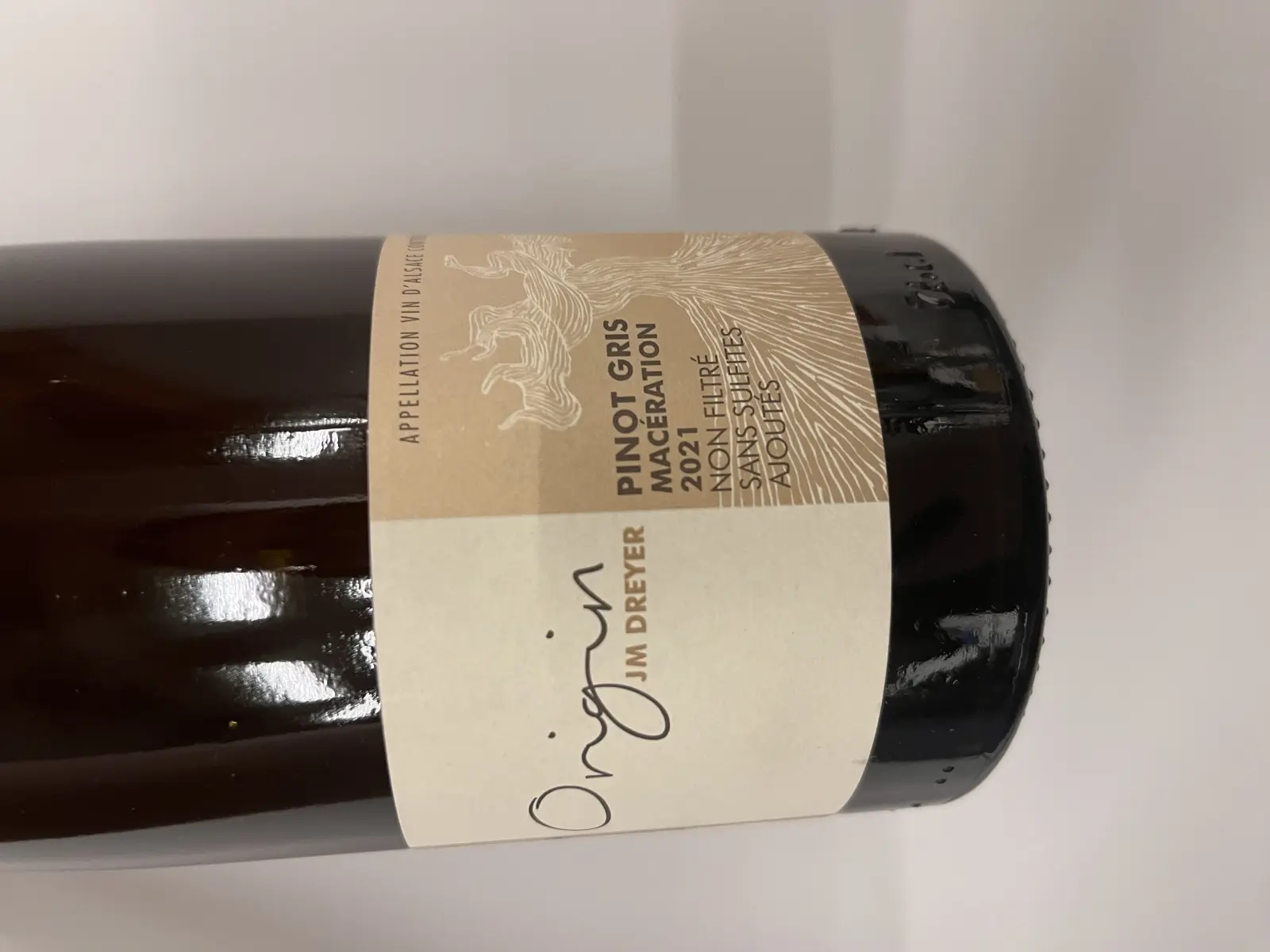 JM Dreyer Origin Pinot Gris Macération 2021