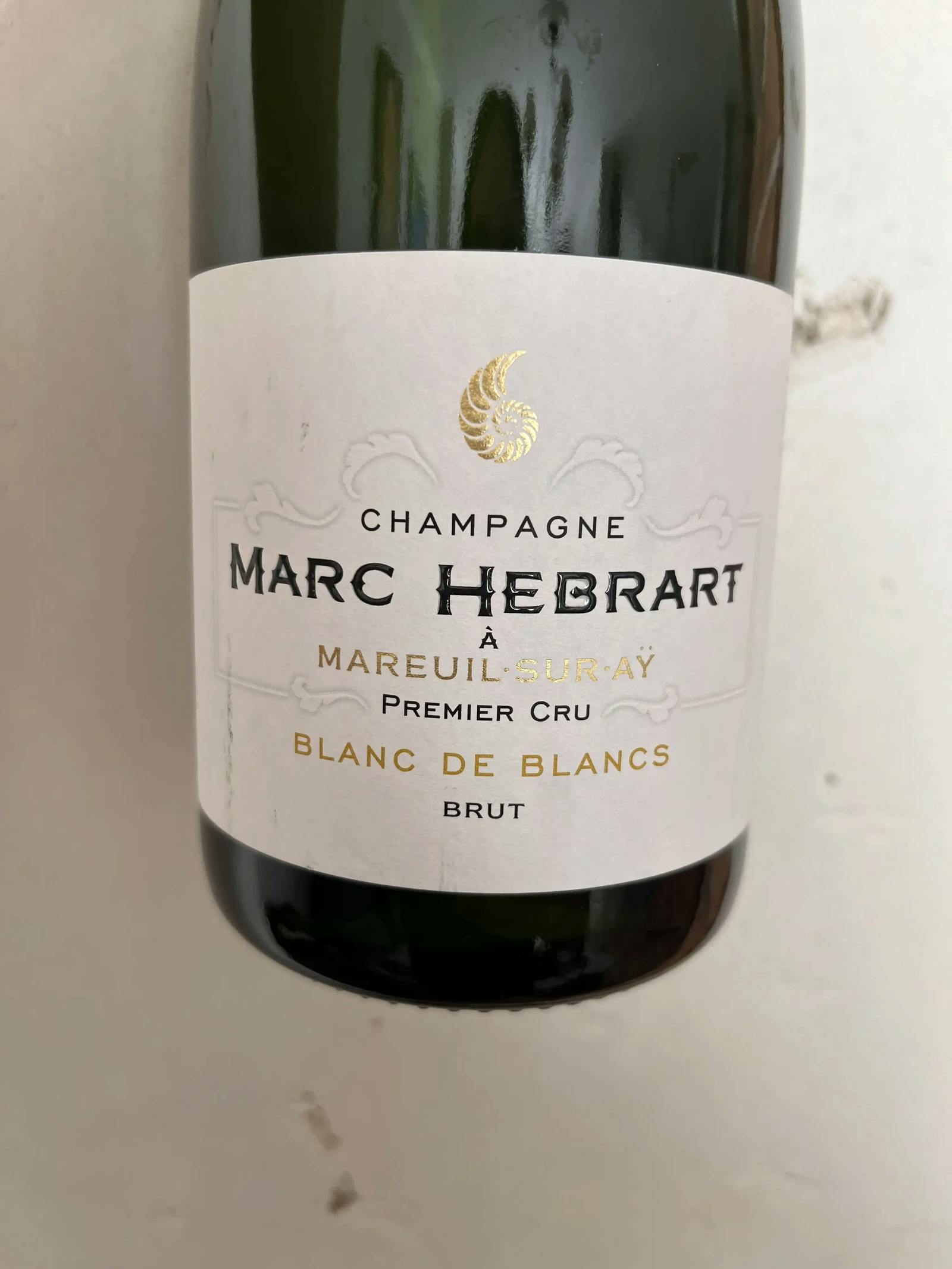 Marc Hebrart Premier Cru Blanc de Blancs Brut L539/2021.03.16 NV