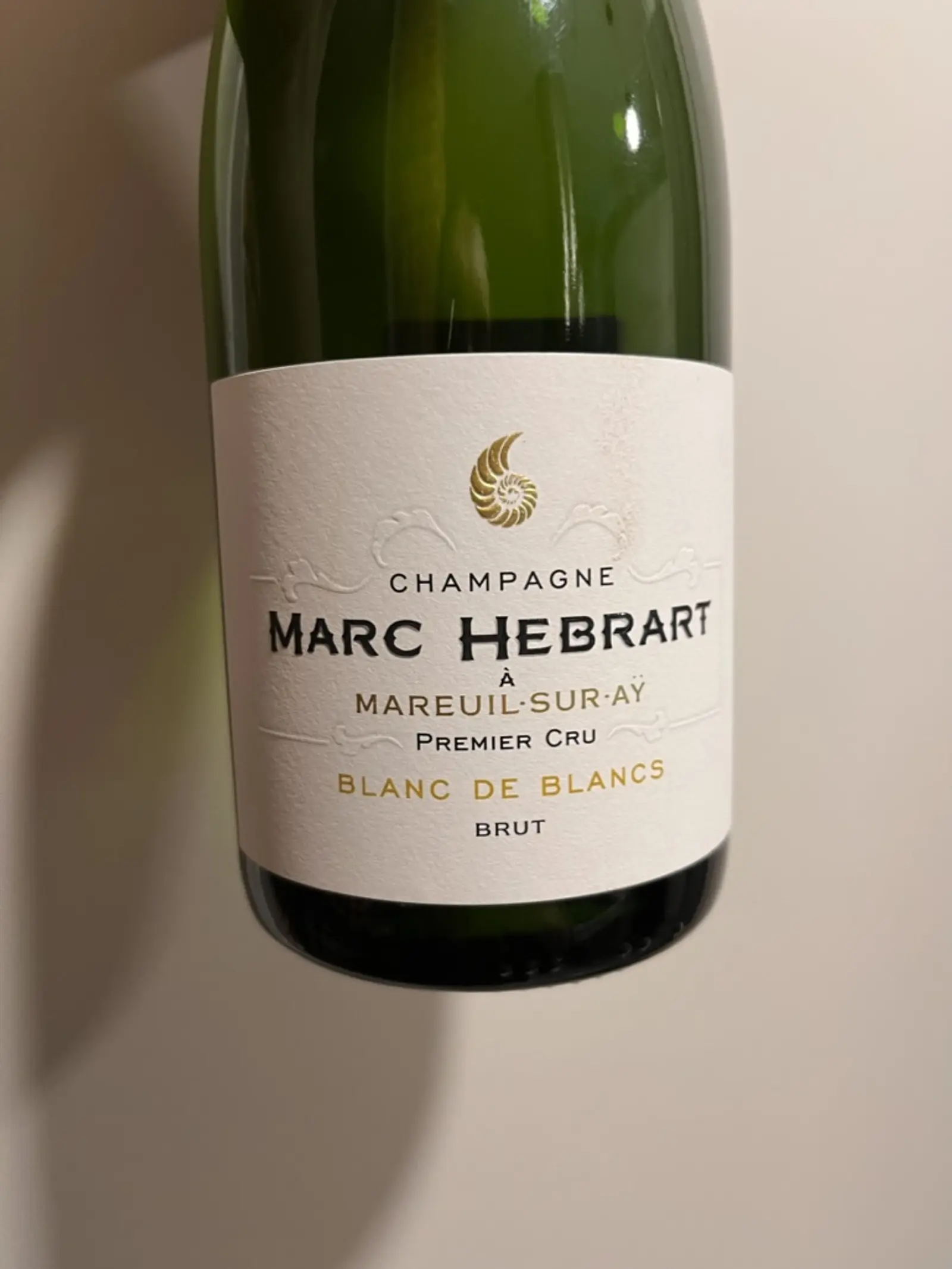 Marc Hébrart Premier Cru Blanc de Blancs Brut L540/2021.07.20 NV