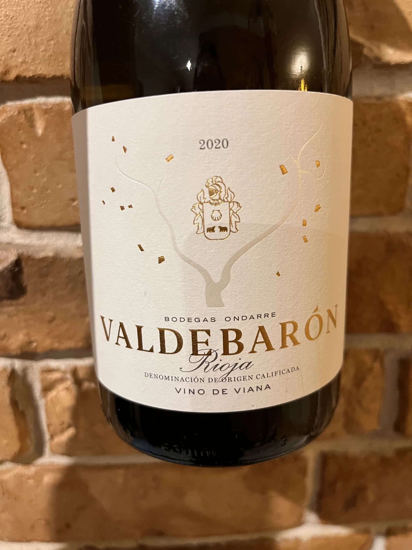 Bodegas Olarra Ondarre Valdebarón Blanco 2020