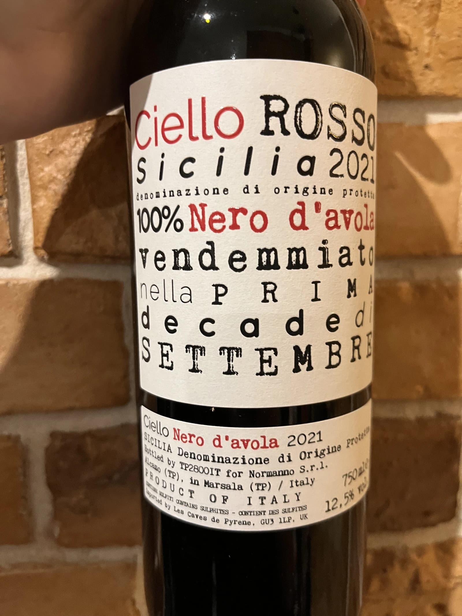 Ciello Nero d'Avola 2021