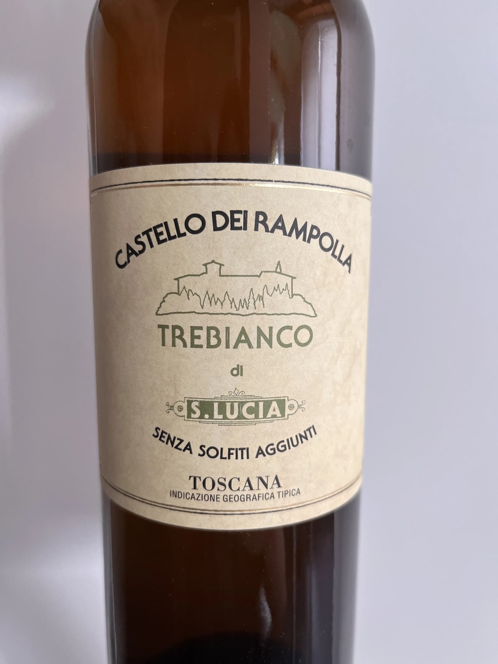 Castello dei Rampolla Trebianco di S. Lucia 2020