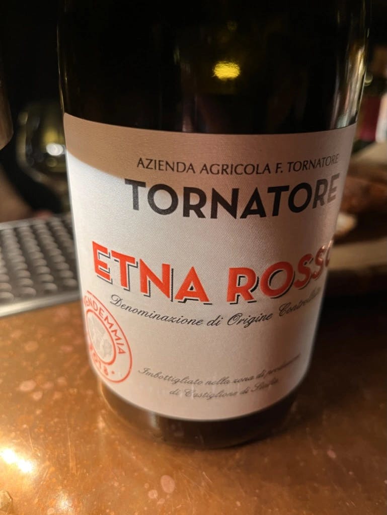 Tornatore Etna Rosso 2018
