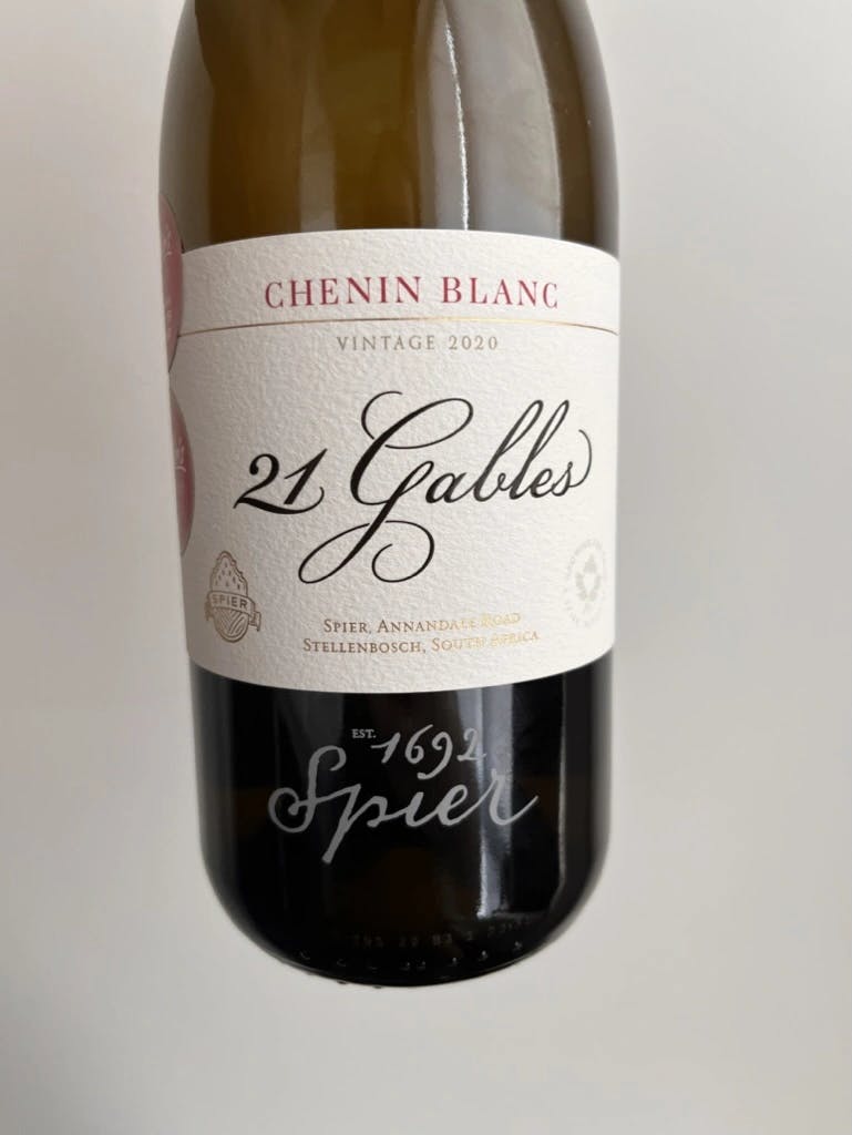Spier Wines Chenin Blanc 21 Gables 2020