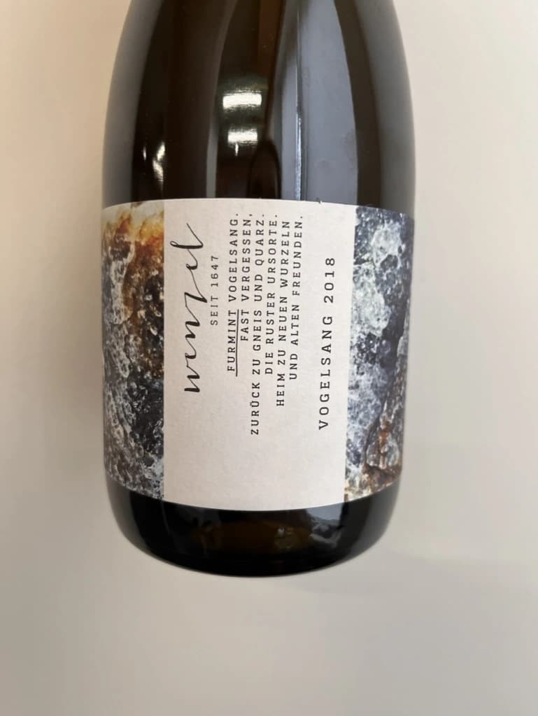 Weinbau Wenzel Furmint Ried Vogelsang 2018