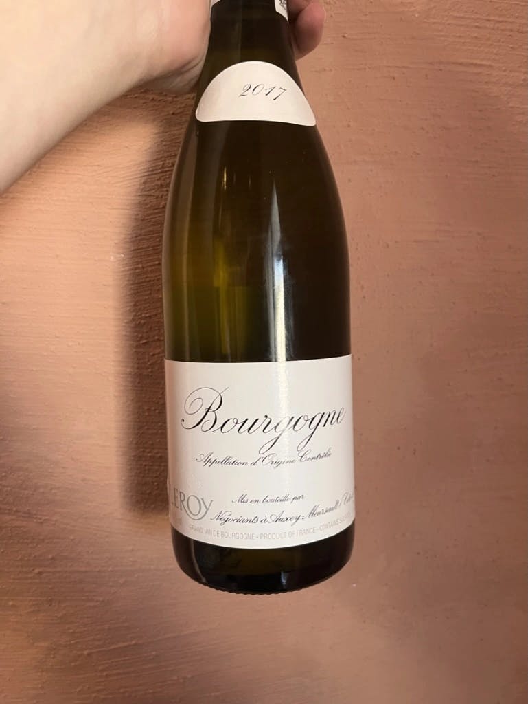 Leroy Bourgogne Blanc 2017