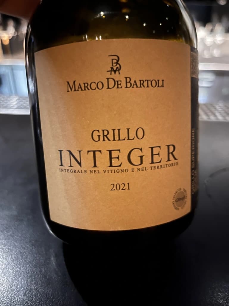 Marco De Bartoli Integer Grillo 2021