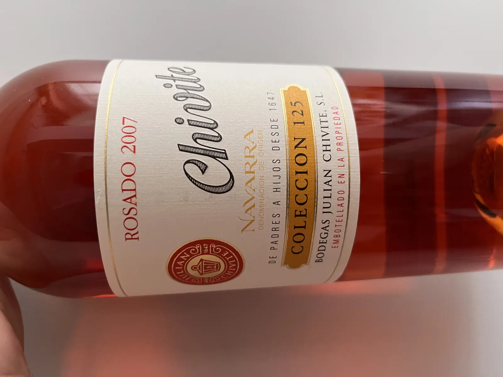 Chivite Coleccion 125 Rosado 2007