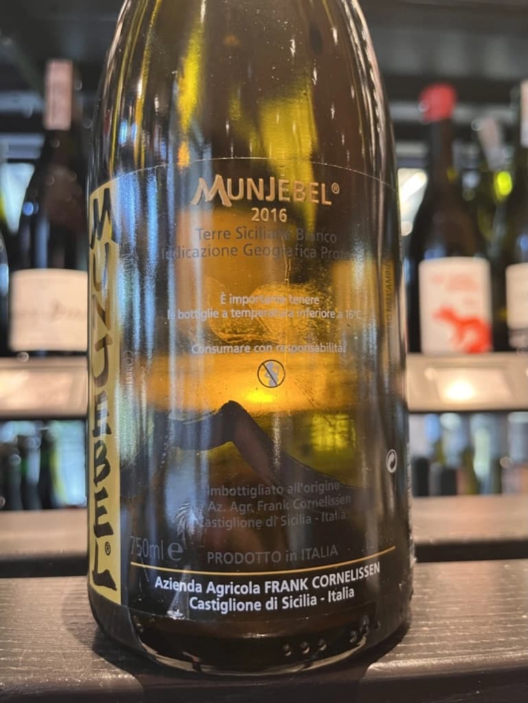 Frank Cornelissen Munjebel Bianco 2016