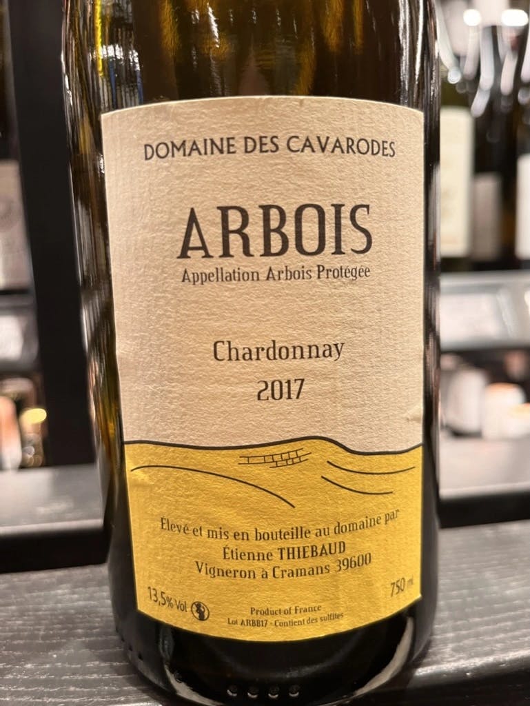 Domaine des Cavarodes Arbois Chardonnay 2017