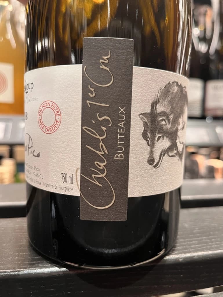 Pattes Loup Chablis 1er Cru Butteaux 2018