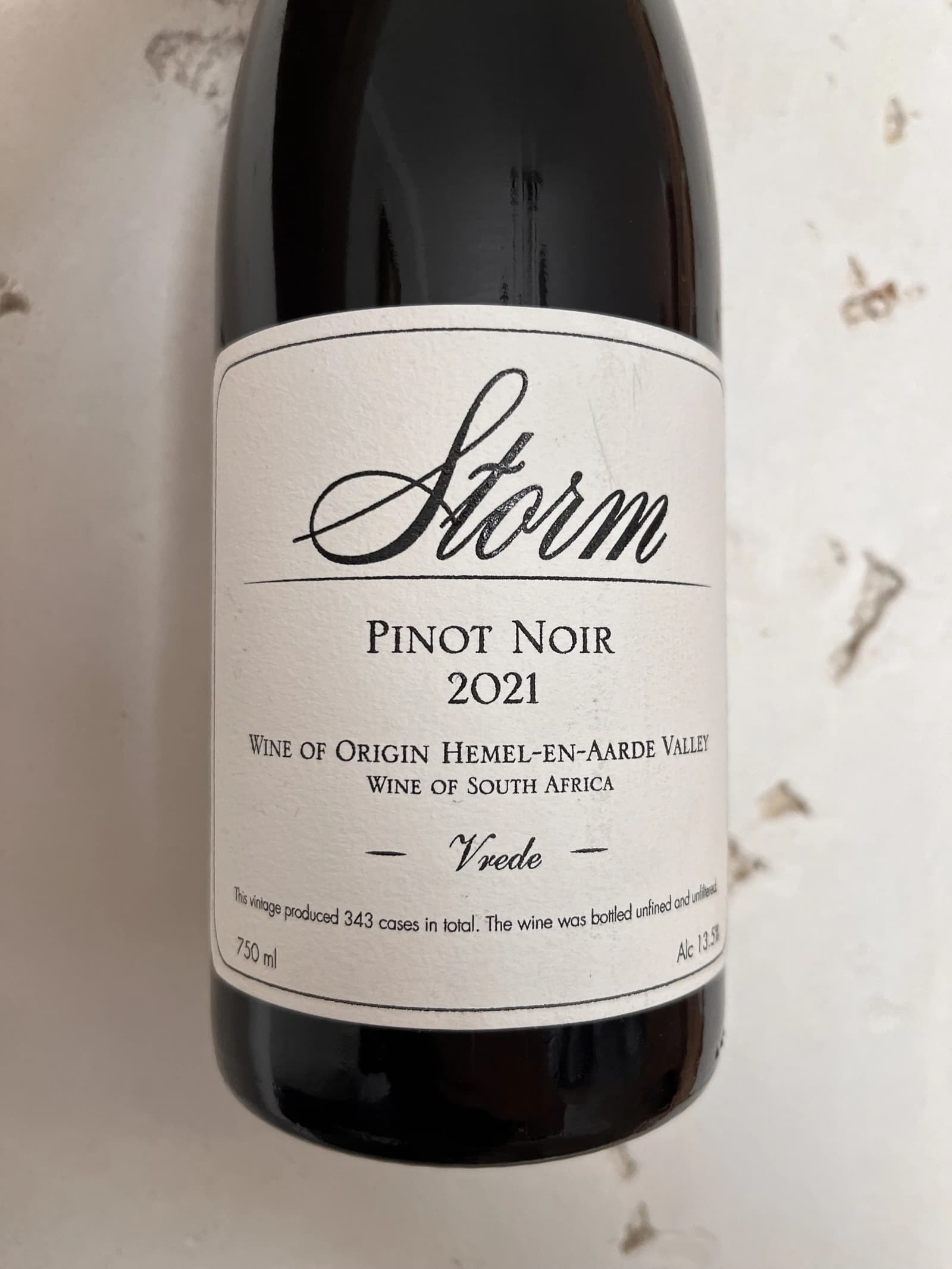 Storm Vrede Pinot Noir 2021