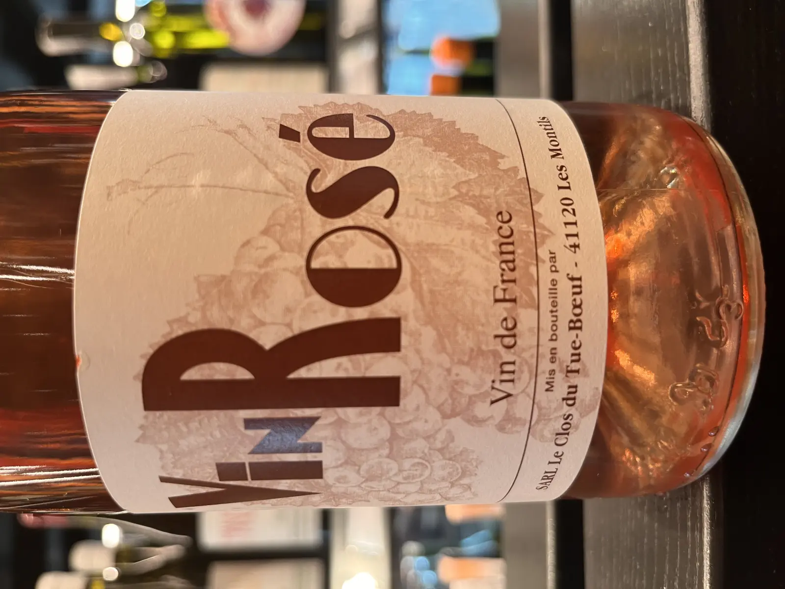 Clos du Tue-Boeuf Vin Rosé 2022