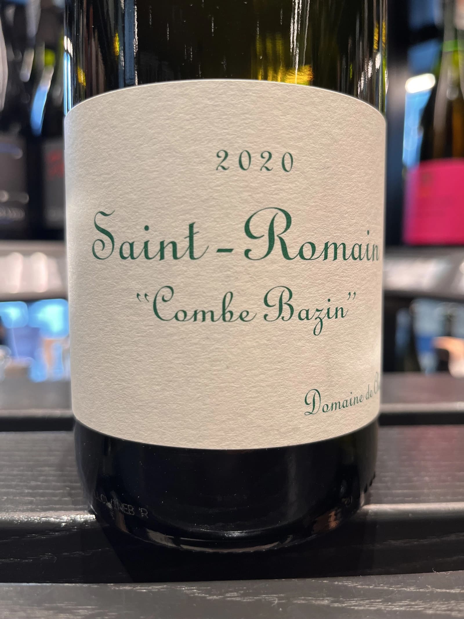 Domaine de Chassorney Saint-Romain Combe Bazin 2020