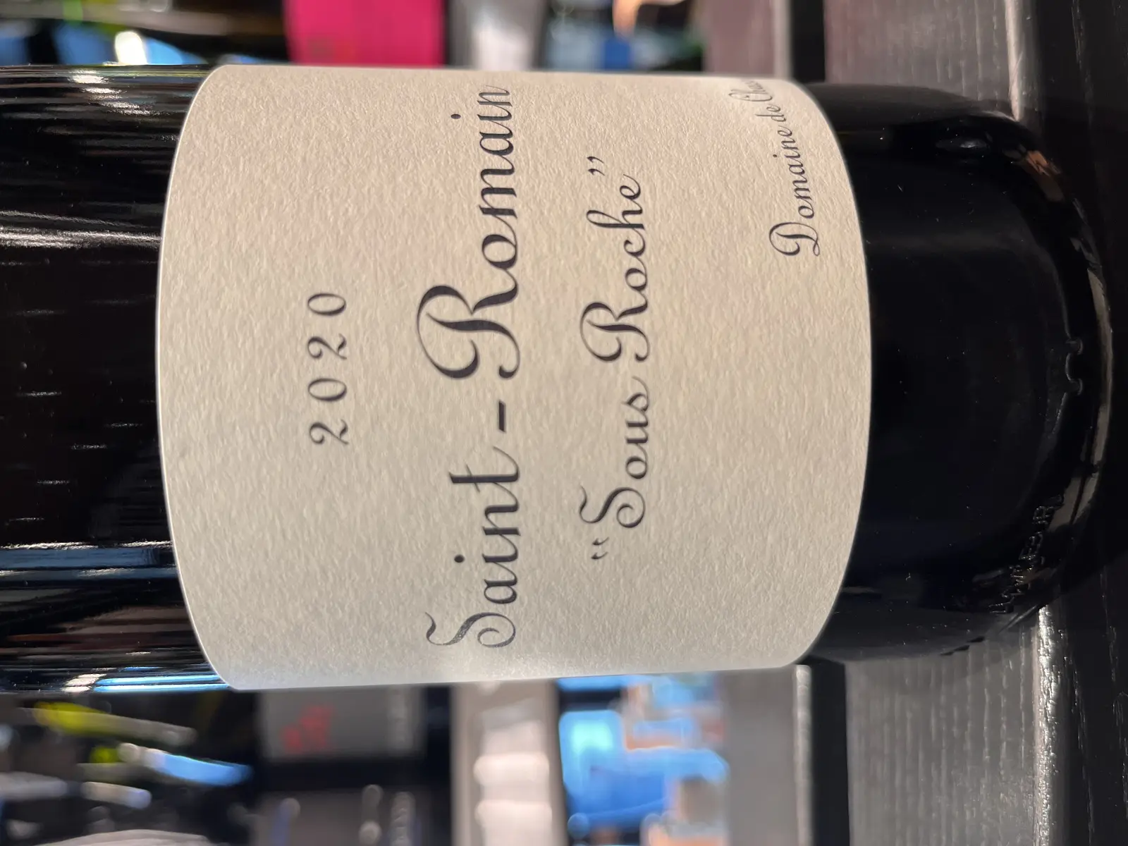 Domaine de Chassorney Saint-Romain Rouge Sous Roches 2020