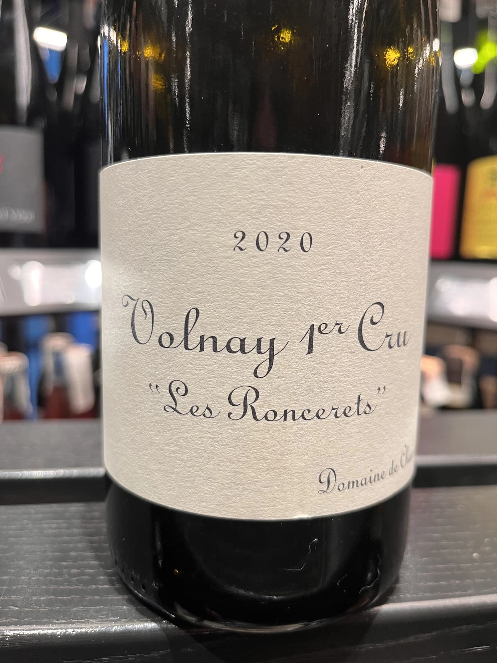 Domaine de Chassorney Volnay 1er cru Les Roncerets 2020