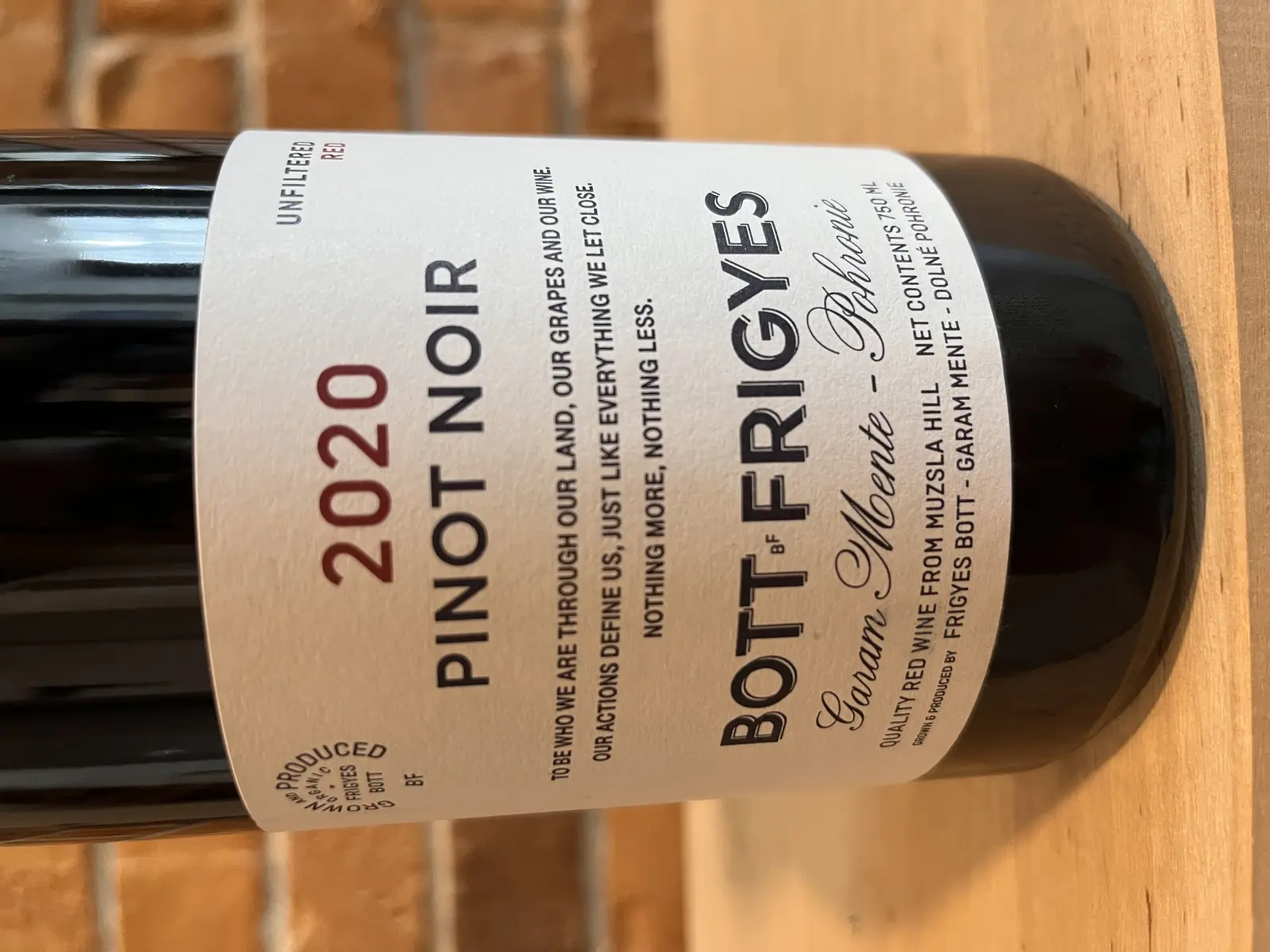 Bott Frigyes Pinot Noir 2020