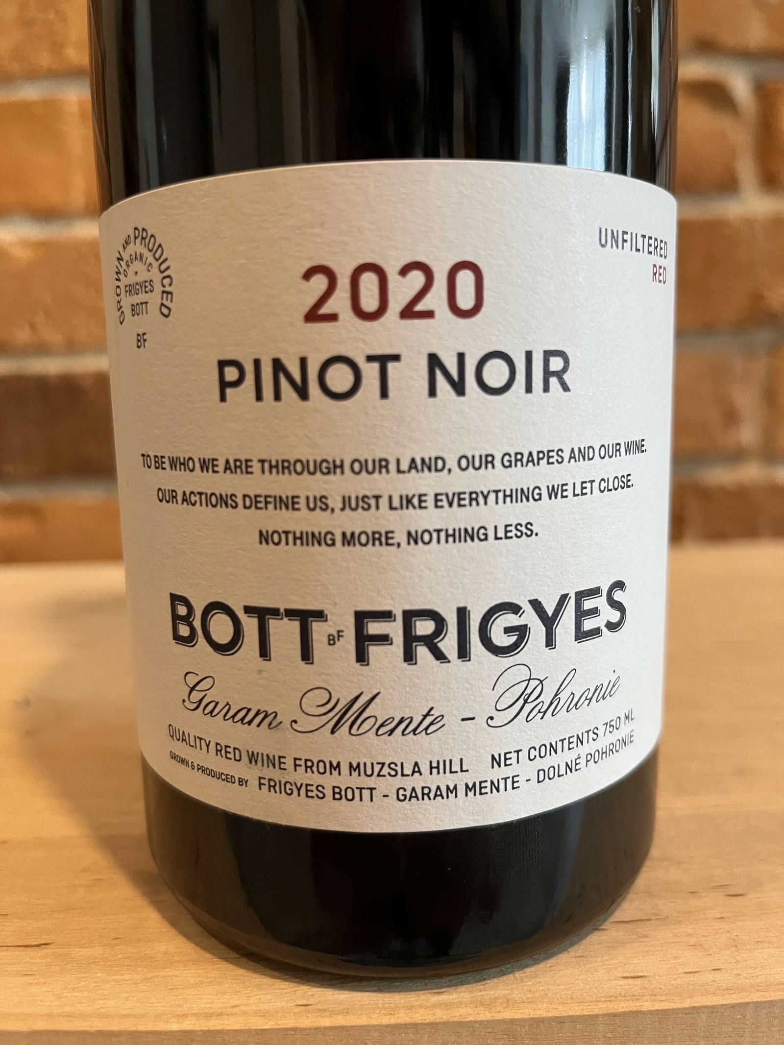 Bott Frigyes Pinot Noir 2020