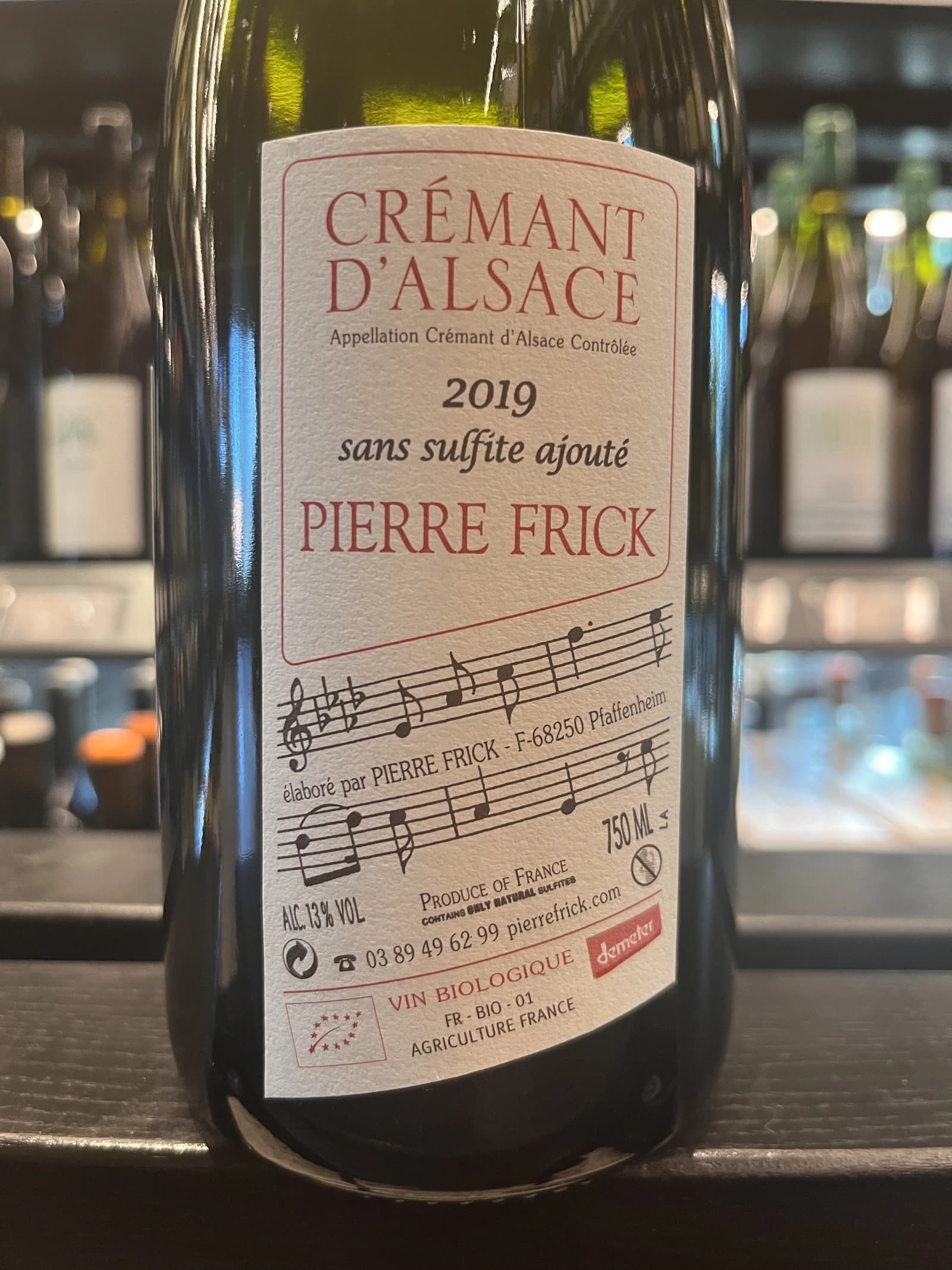 Pierre Frick Crémant d'Alsace 2019